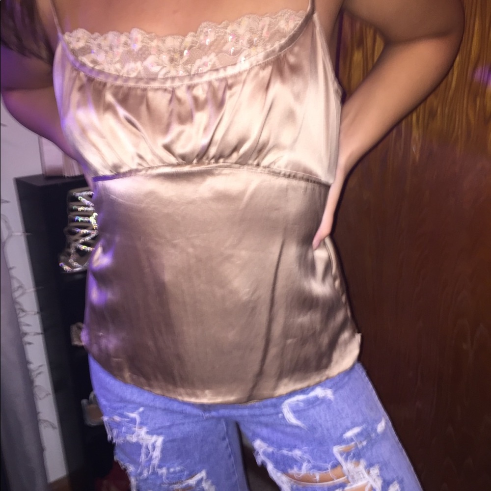 Bronze Tommy Hilfiger tank top
